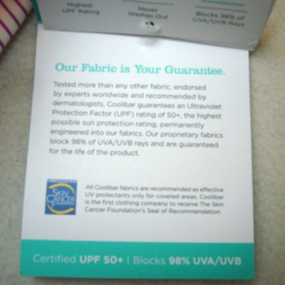 New Coolibar Accelera Tee UPF 50+ - Picture 9 of 9